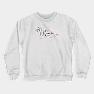 Love Crewneck Sweatshirt